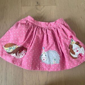 Mini boden guinea pig party skirt 4/5